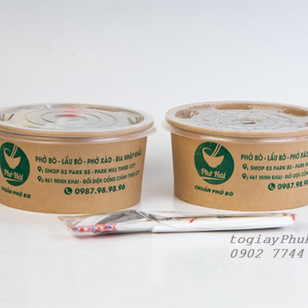 Tô Giấy Kraft 1300ml